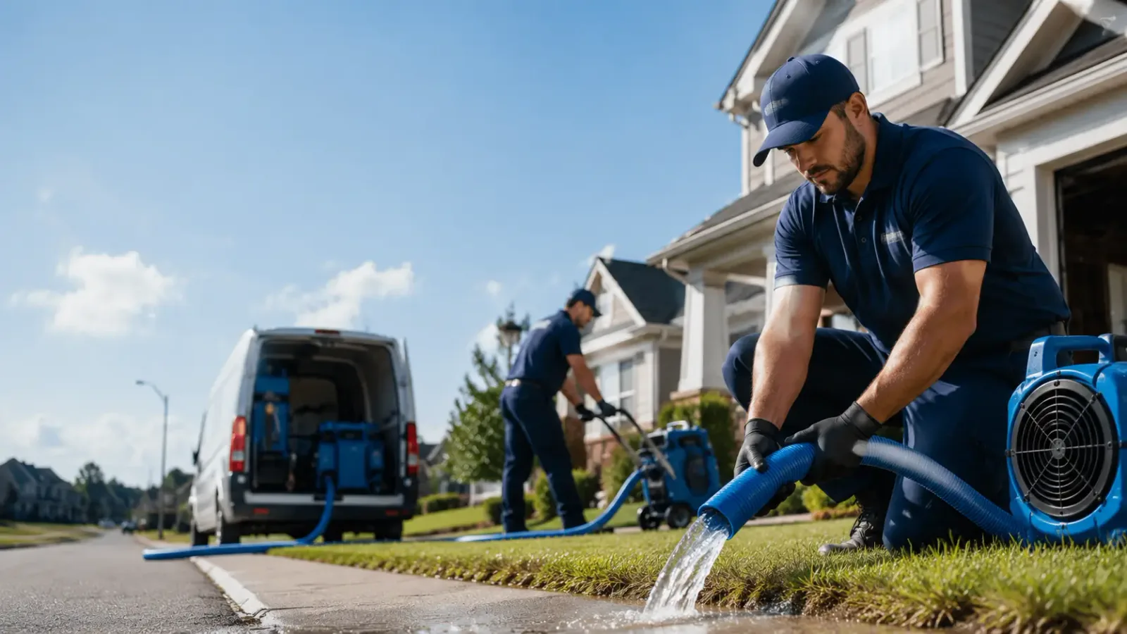 Flood Damage Restoration in French Village, MO